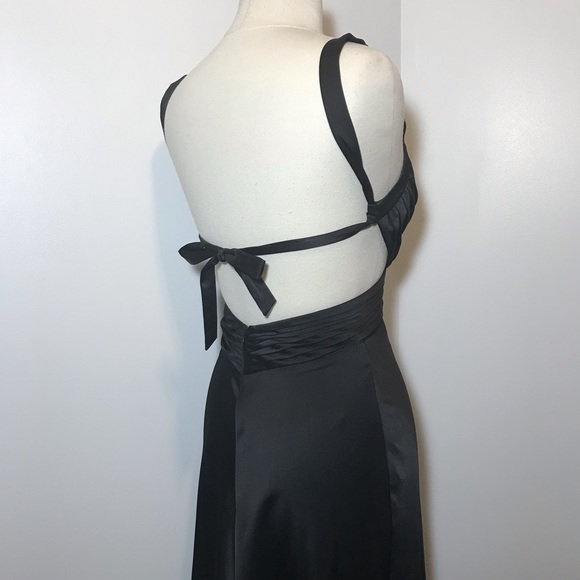 BCBC Max Azria Satin Cut-Out Gown - Picture 8 of 14